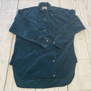 Vintage 1980’s Banana Republic Equestrienne corduroy ridding shirt small